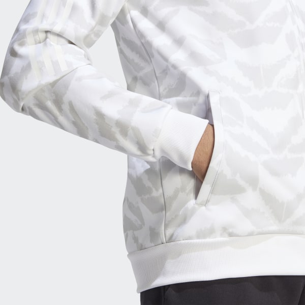Bianco Giacca da allenamento Tiro Suit-Up