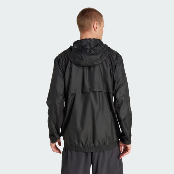 Black 테크 어페럴 윈드브레이커