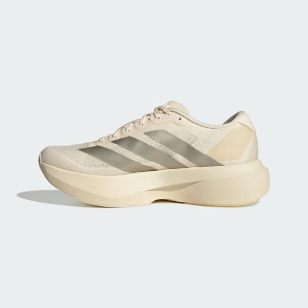 adidas アディダス ADIZERO EVO SL クリーム シルバー adidas Adizero EVO SL Sneakers - Silver | Free Shipping with