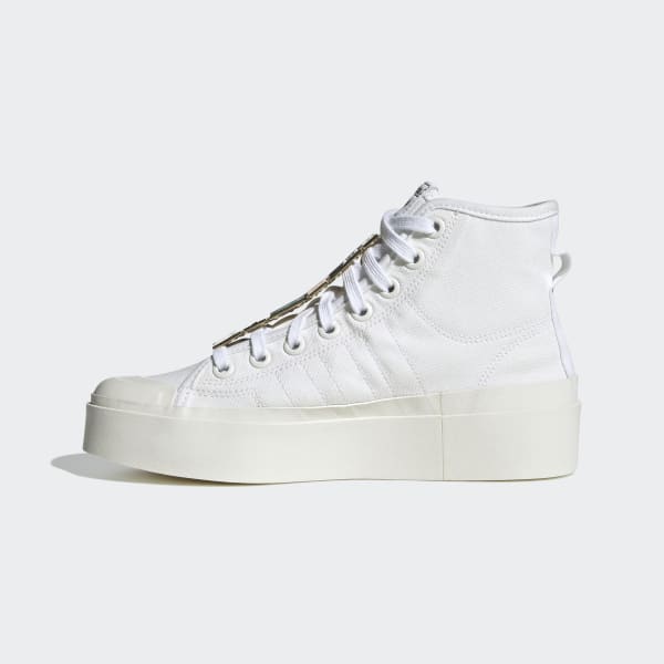White Nizza Bonega Shoes LPY16