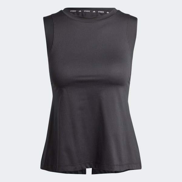 Negro Camiseta sin mangas Studio