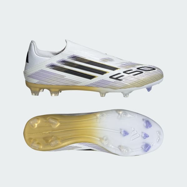 Blanco Tacos F50 League Terreno Firme/Multiterreno Sin Cordones