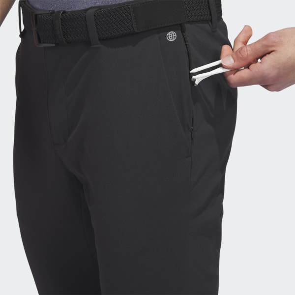Black Ultimate365 Tour Nylon Tapered Fit Golf Pants