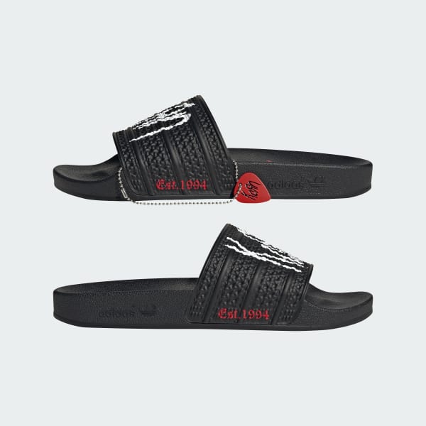 Korn x adidas Adilette IH3753 | OVERKILL