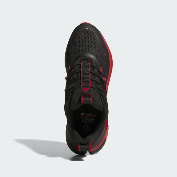 Unisex Adidas Black Red Texas Tech Red Raiders AlphaBoost V2 Shoes