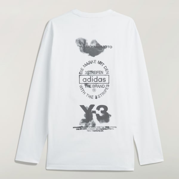 ワイスリーY-3 Alley Print Long Sleeve Tee ワイスリーY-3 Alley Print Long Sleeve Tee