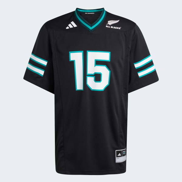 Black All Blacks American Football Jersey