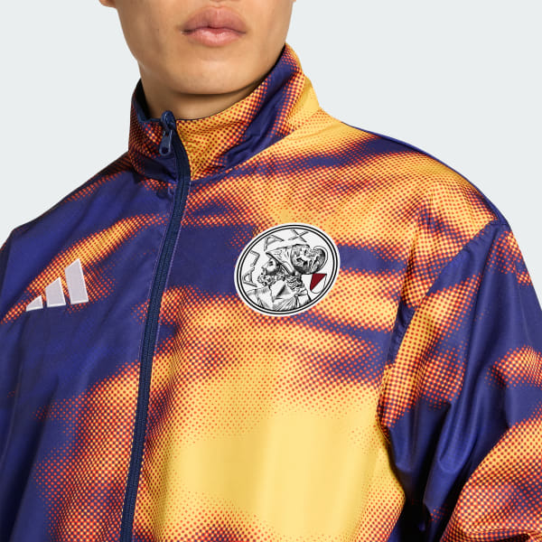 adidas Ajax Amsterdam x ID&T Track Top - Blue | adidas Switzerland