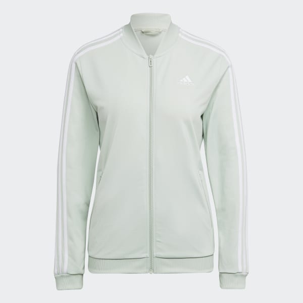 Green Essentials 3-Stripes Tracksuit 28862