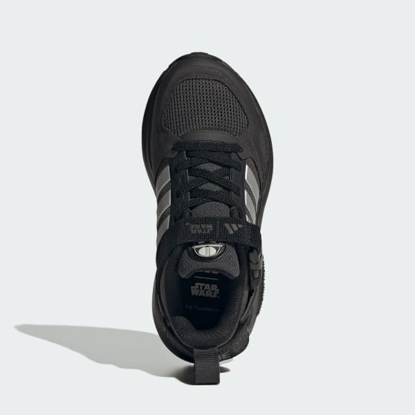 Black ADIDAS STAR WARS MANDALORIAN RUNNER SHOE KIDS