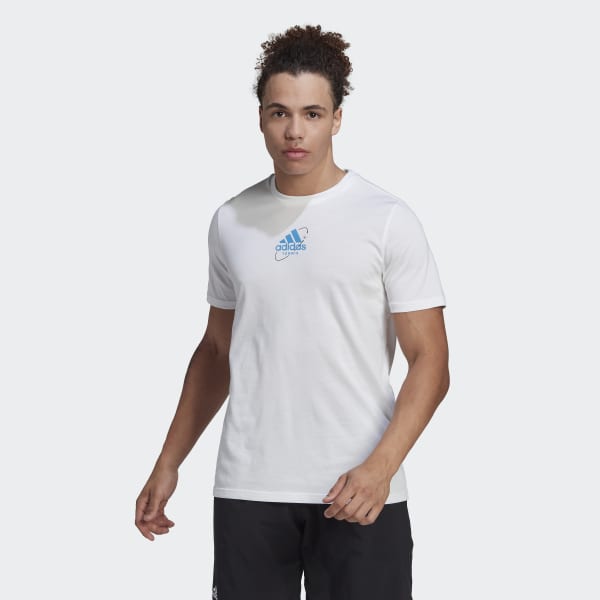 White Thiem Graphic T-Shirt EVI98