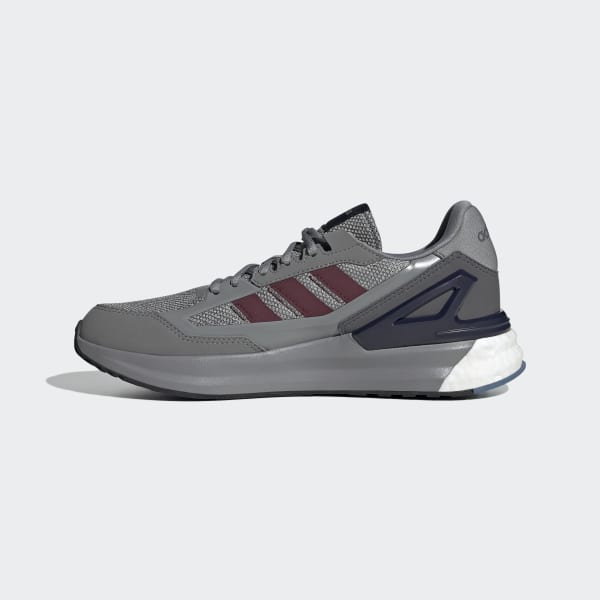 adidas Nebzed Super BOOST Running Shoes - Grey | Men's Lifestyle ...