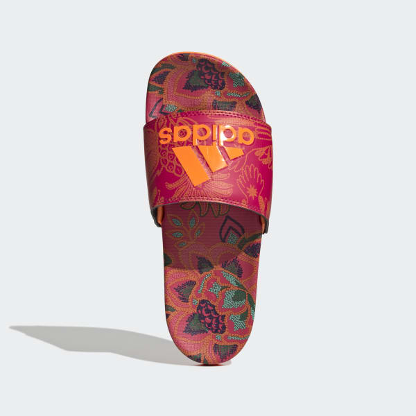 Orange adilette Comfort sandaler