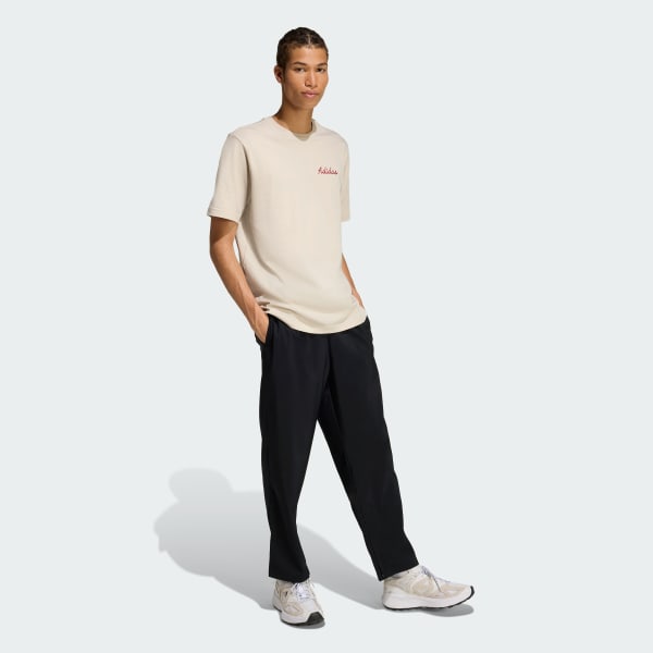 Beige POLERA ESTAMPADA NOVELTY BOWL