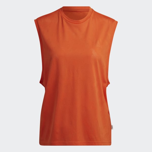 Orange Made To Be Remade Running tanktop JVS82