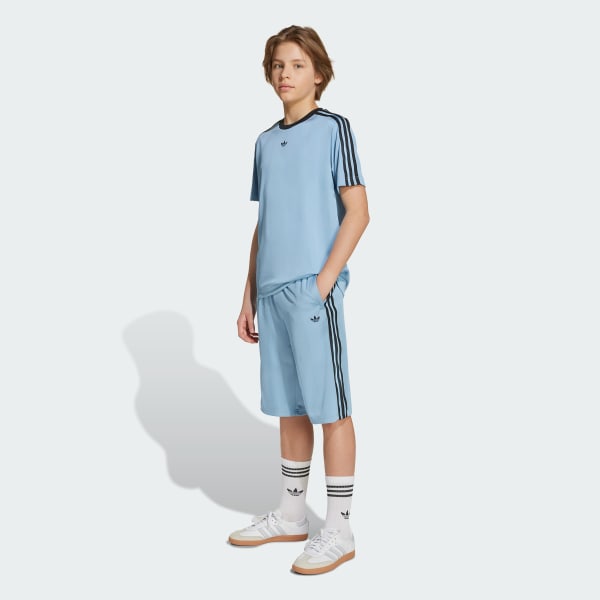 Blau Jacquard Kids T-Shirt