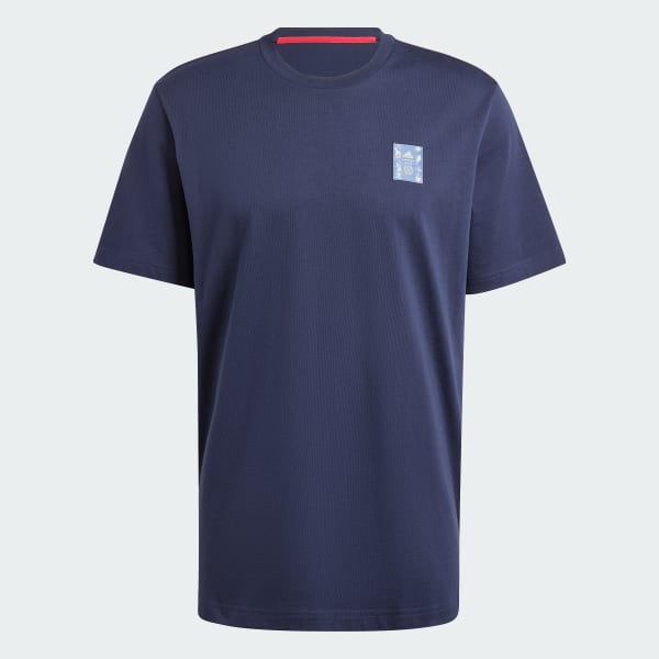 Bleu T-shirt graphique Ajax Amsterdam Seasonal