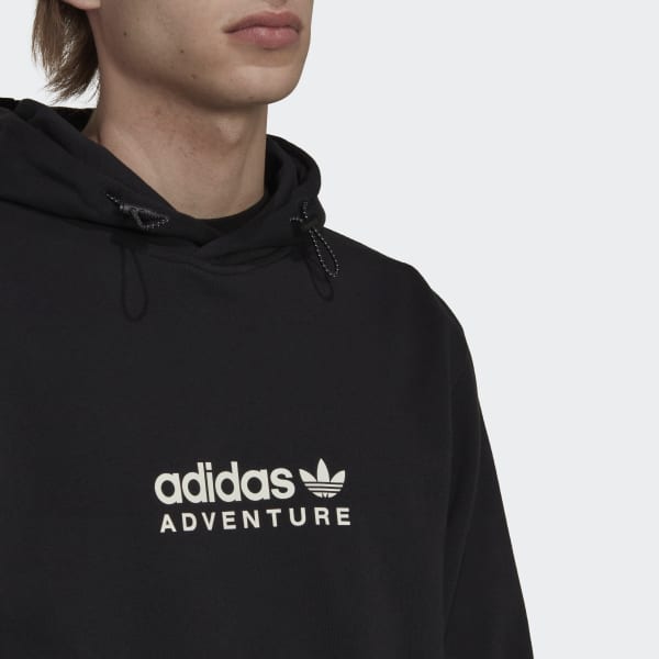 Svart adidas Adventure Hoodie CO468