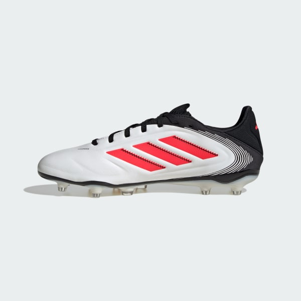 Copa Pure 3 Pro Firm Ground Cleats - White | Free Shipping