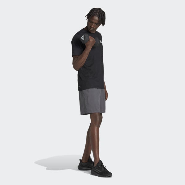 adidas Workout PU Print Shorts - Green, Men's Training