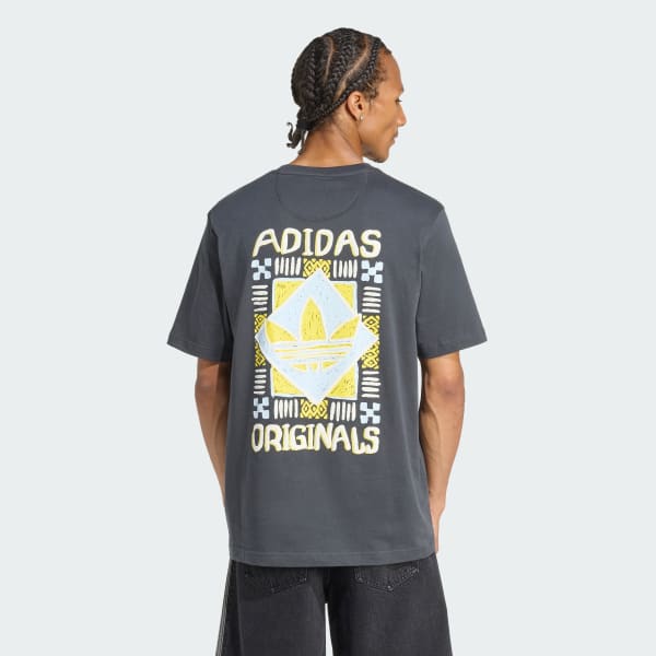 Gris T-SHIRT 80s PREM GFX NC
