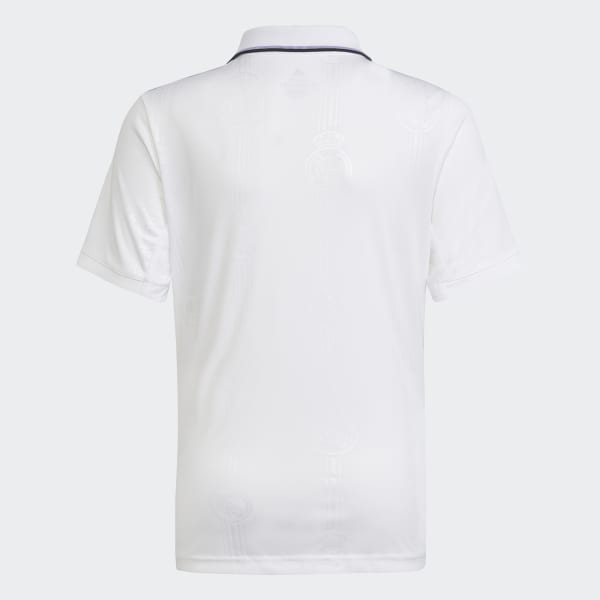 adidas 2022-23 Real Madrid Home Long-Sleeve Jersey - White