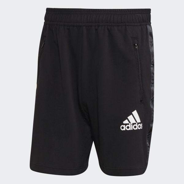 Svart AEROREADY Designed to Move Sport Motion Logo Shorts