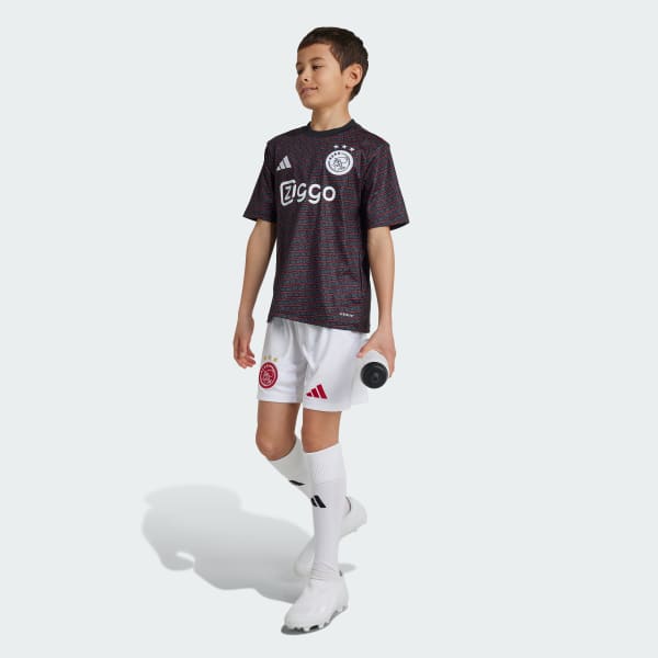 Negro Camiseta calentamiento Ajax (Adolescentes)