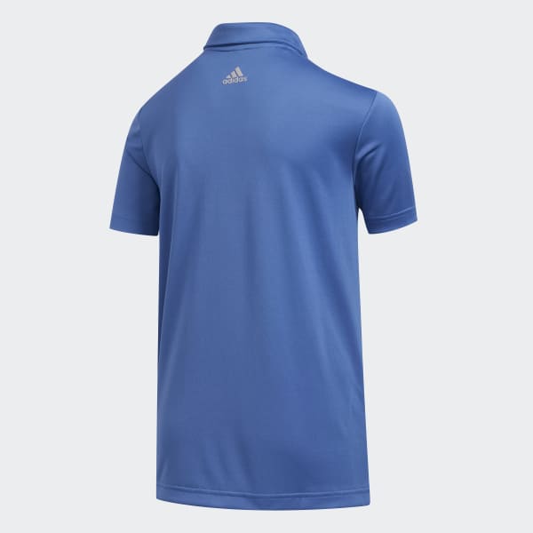 Blauw 3-Stripes Poloshirt GLA70