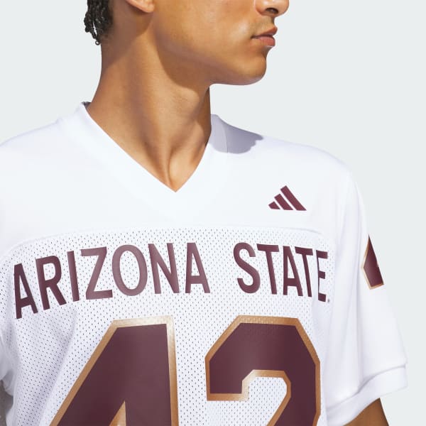 adidas Arizona State Sun Devils Tillman Jersey - White | Free