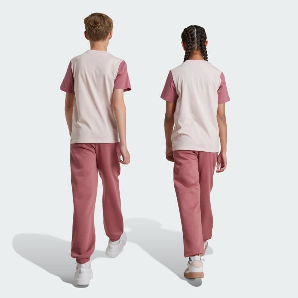 Pink Essentials Small Logo Feel Cozy Fleece Pants Kids