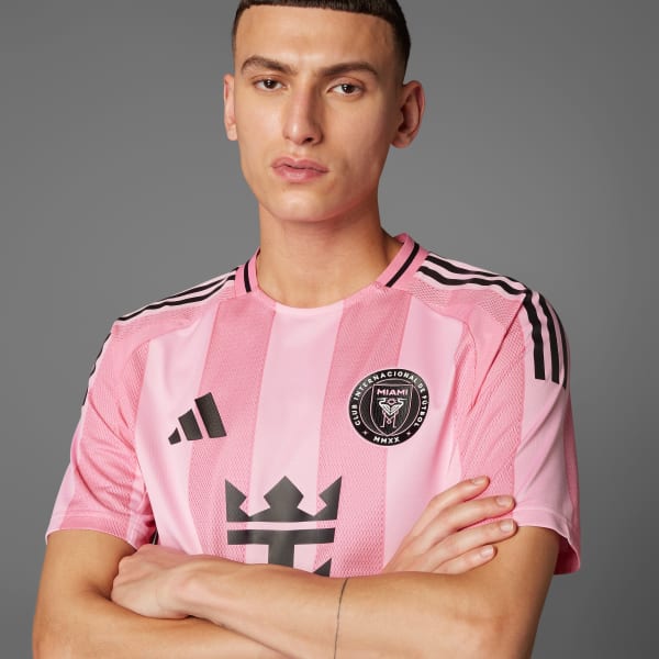 Rosado Camiseta Local Inter Miami CF 25/26 Messi Authentic