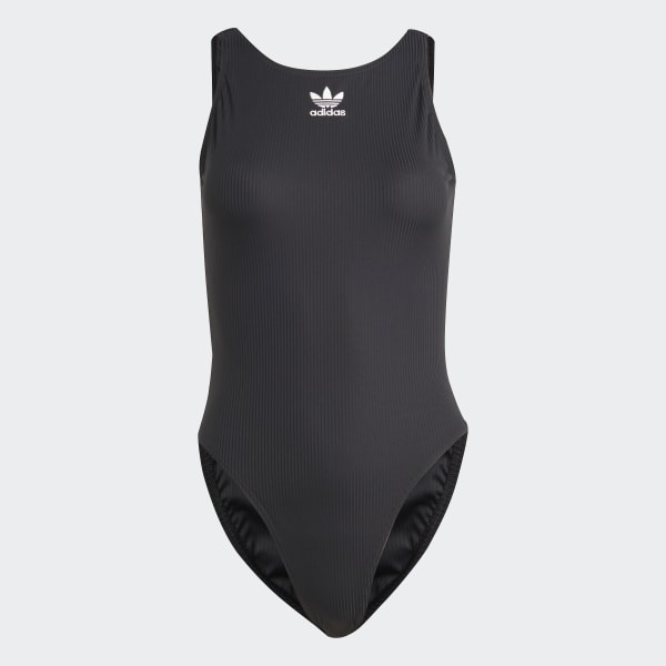 Negro Bañador Adicolor Rib
