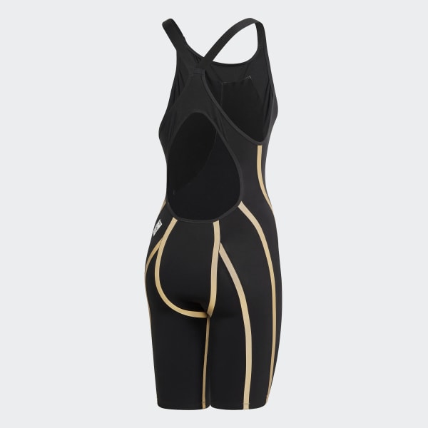 Svart Adizero XX Open-Back Swimsuit