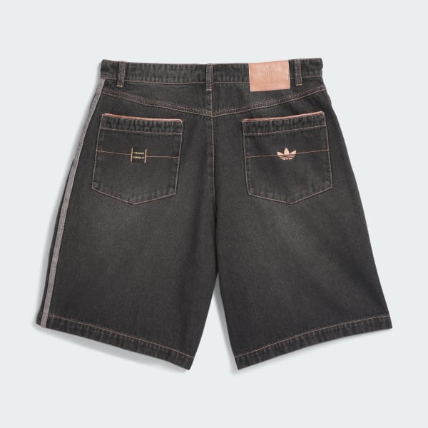 adidas Tyshawn Denim Short - Black | Free Shipping with