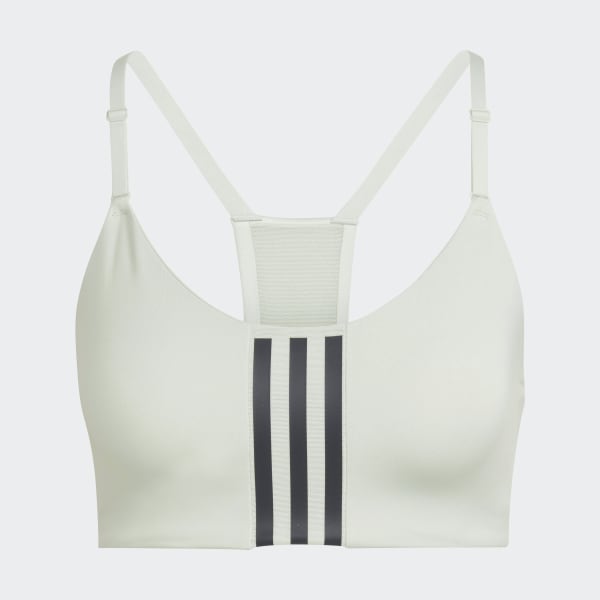 zelená Podprsenka adidas Aeroimpact Training Light-Support VL377