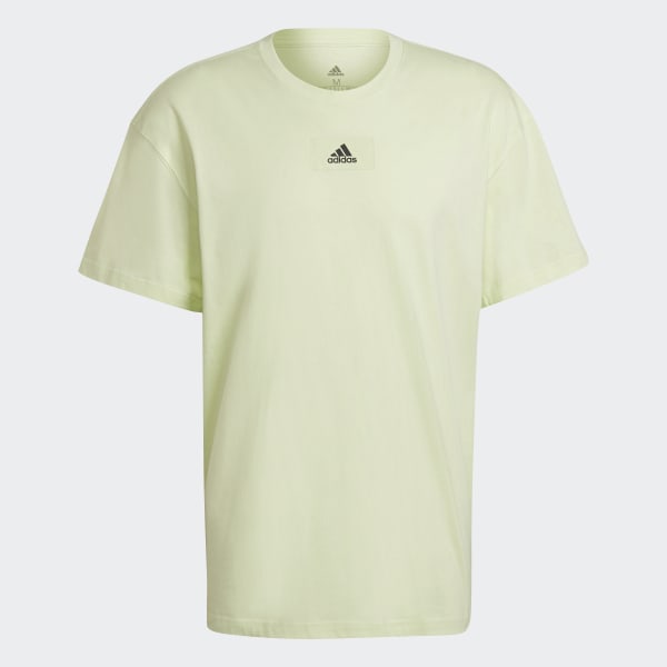 สีเขียว เสื้อยืด Essentials FeelVivid Drop Shoulder L4686