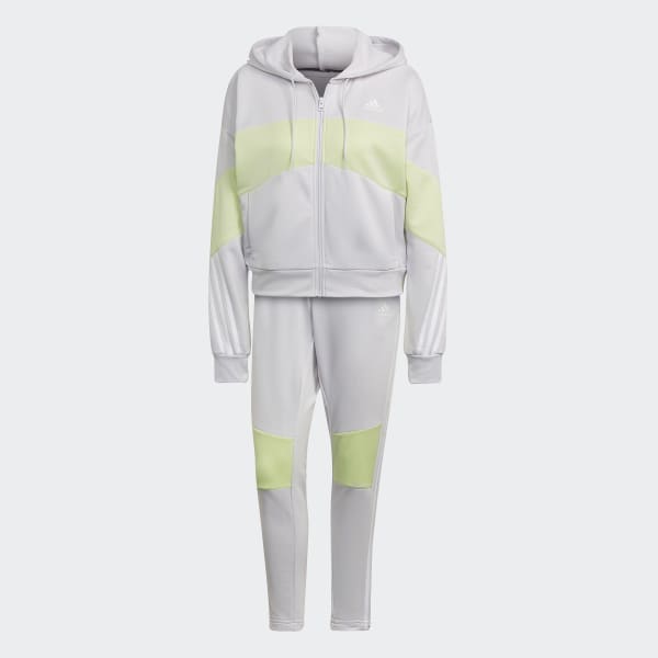 Gra adidas Sportswear Bold Block træningsdragt