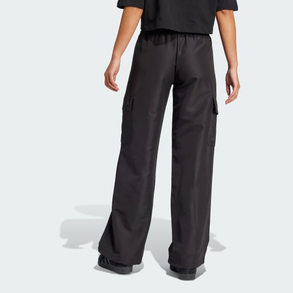 Zwart Black Ferns Essentials Woven Cargobroek