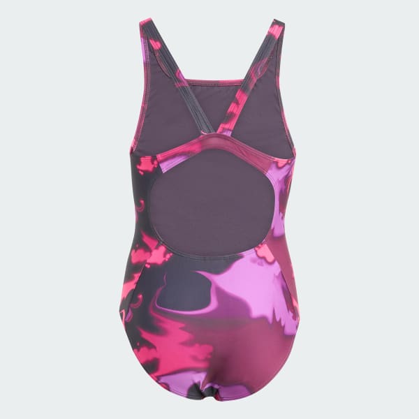 Paars Tie Dye V-back Badpak