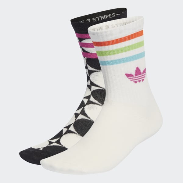 adidas Crew Socks 2 Pair - Black | Unisex Lifestyle | adidas US