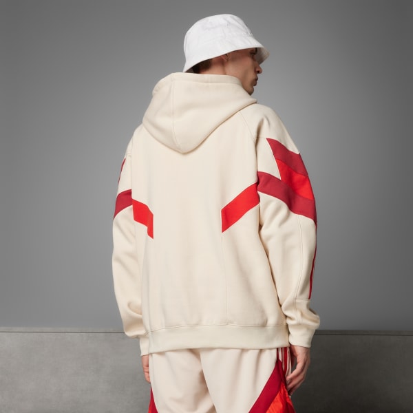 adidas FC Bayern Originals Hoodie Beige adidas UK