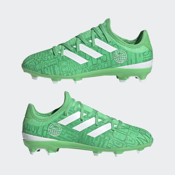 สีเขียว รองเท้าฟุตบอล Gamemode Knit Firm Ground LSL29