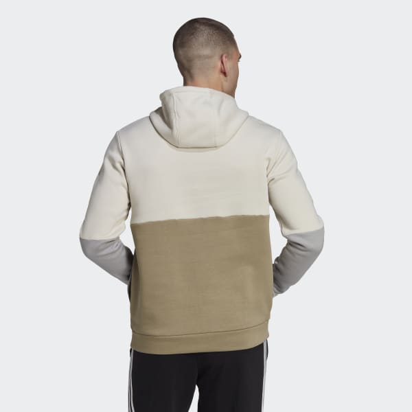 bézová Mikina Essentials Colorblock Fleece RO327