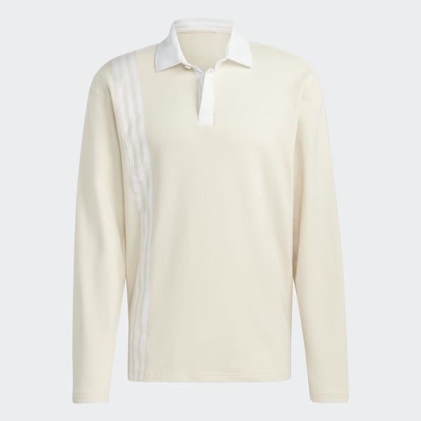 Beige Maillot de rugby adidas à manches longues RIFTA Metro