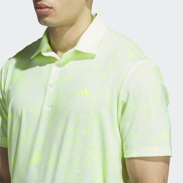 Adidas lime cheap green golf shirt