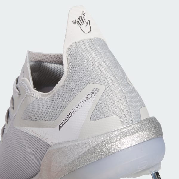 Adizero Electric+ Silver Speed Baseball Cleats