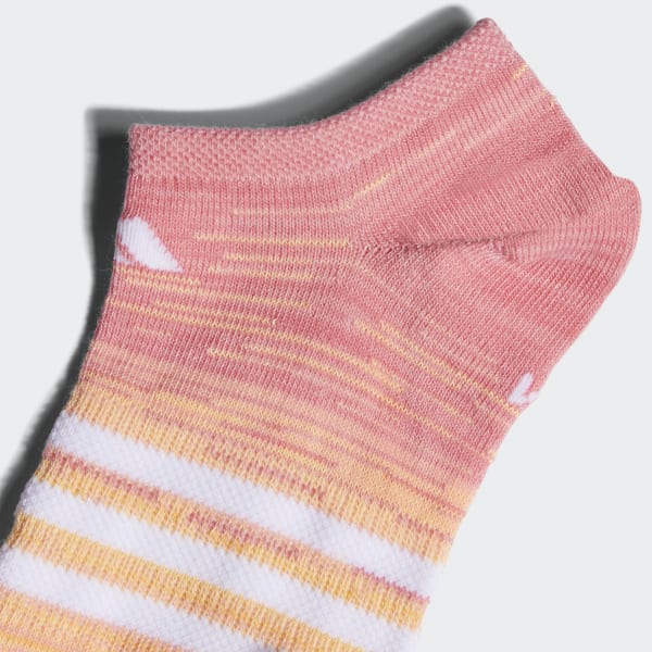 Multicolor Superlite Multi Space-Dye No-Show Socks 6 Pairs HIT52A