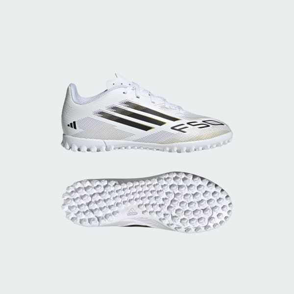 Blanco Chimpunes para niños F50 Club para pasto sintético