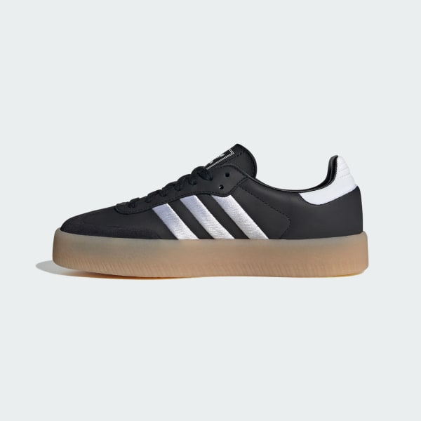 Adidas white with gum sole top